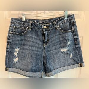 Jennifer Lopez Women's Blue Denim Shorts